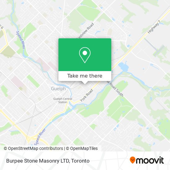 Burpee Stone Masonry LTD map