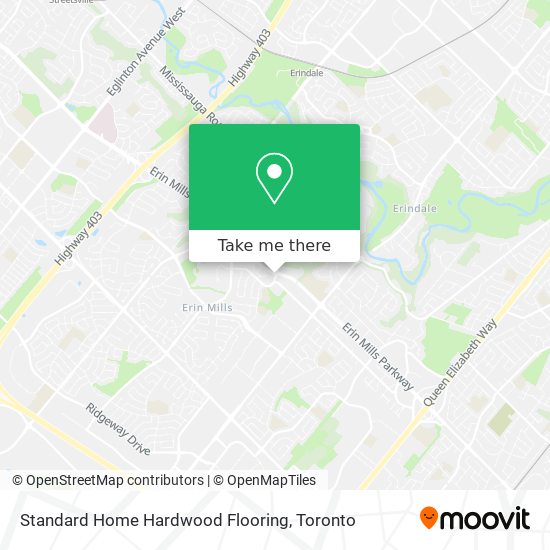 Standard Home Hardwood Flooring map