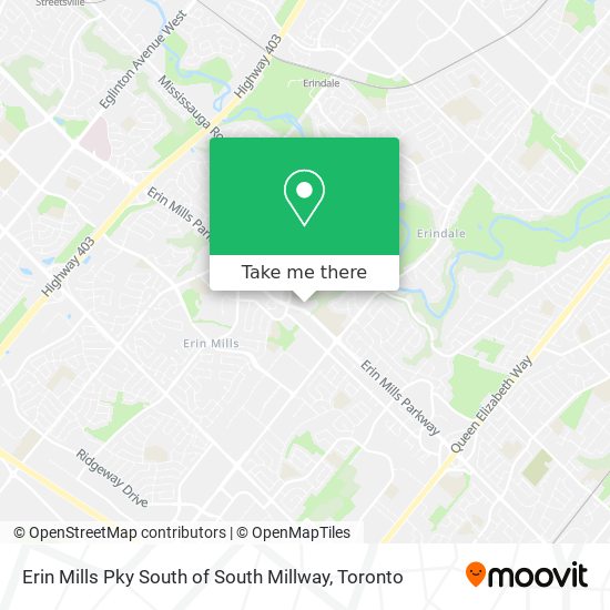 Erin Mills Pky South of South Millway plan
