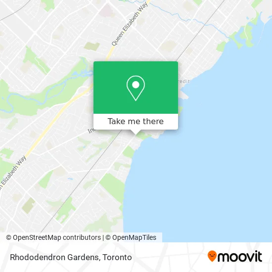 Rhododendron Gardens map