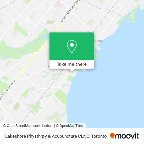 Lakeshore Physthrpy & Acupuncture CLNC map