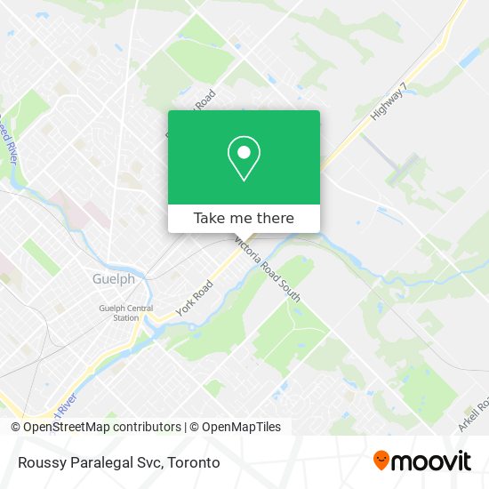 Roussy Paralegal Svc map
