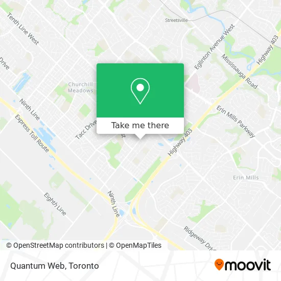 Quantum Web map