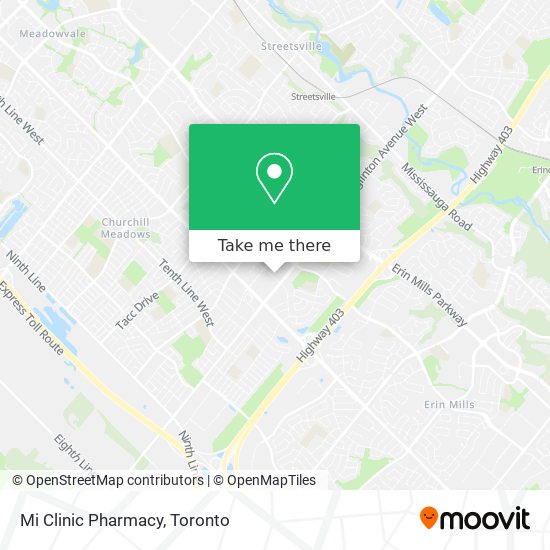 Mi Clinic Pharmacy map