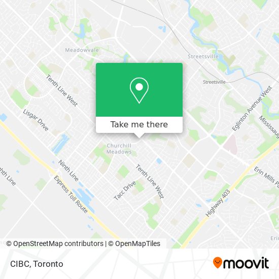 CIBC map