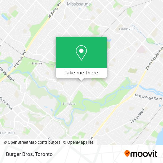 Burger Bros map