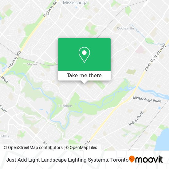 Just Add Light Landscape Lighting Systems map