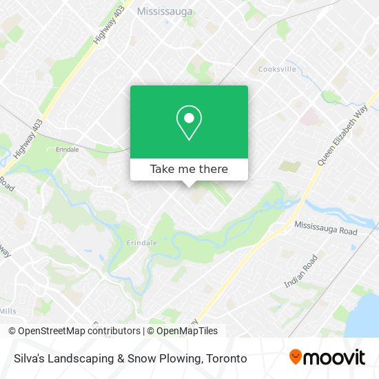 Silva's Landscaping & Snow Plowing map