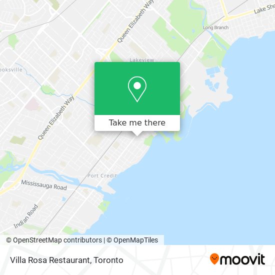 Villa Rosa Restaurant map
