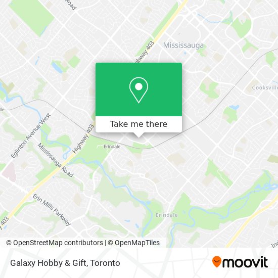 Galaxy Hobby & Gift map