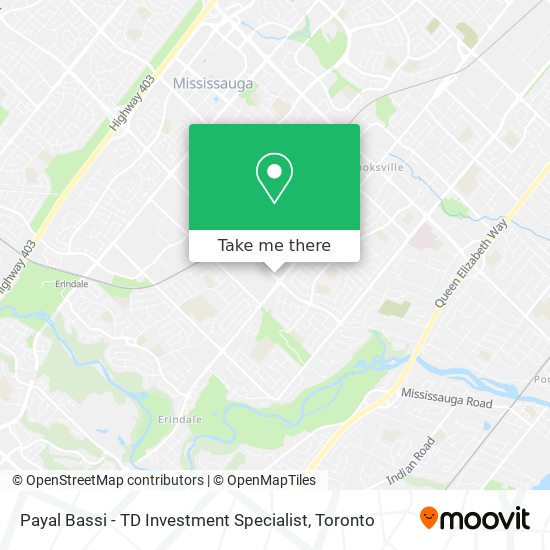 Payal Bassi - TD Investment Specialist map