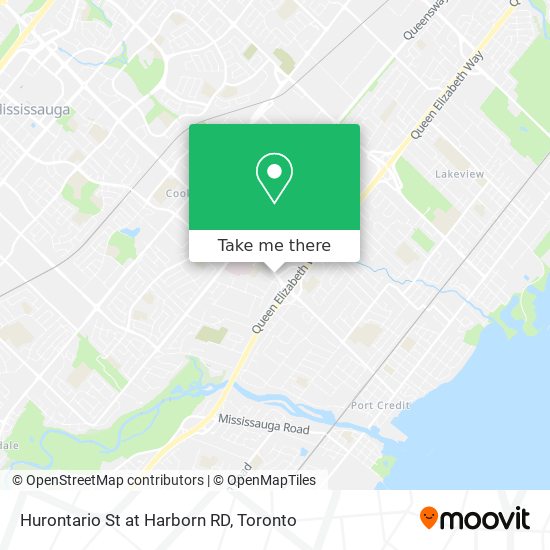 Hurontario St at Harborn RD map