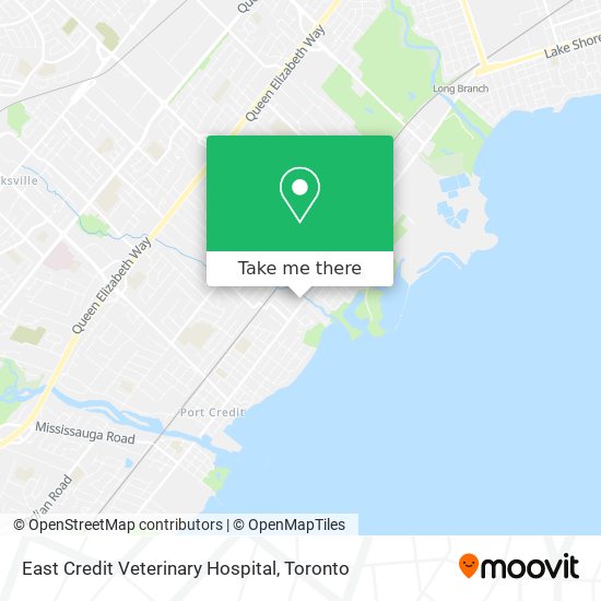 East Credit Veterinary Hospital map