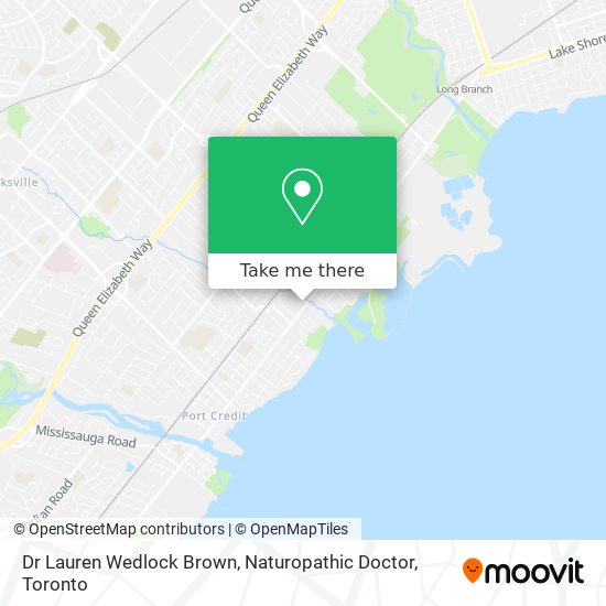 Dr Lauren Wedlock Brown, Naturopathic Doctor map