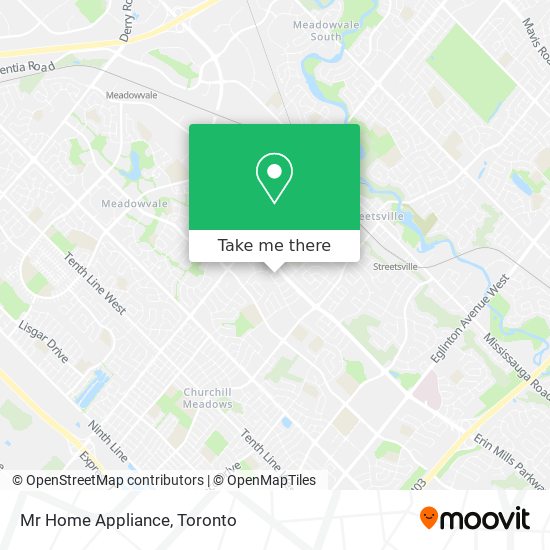 Mr Home Appliance map