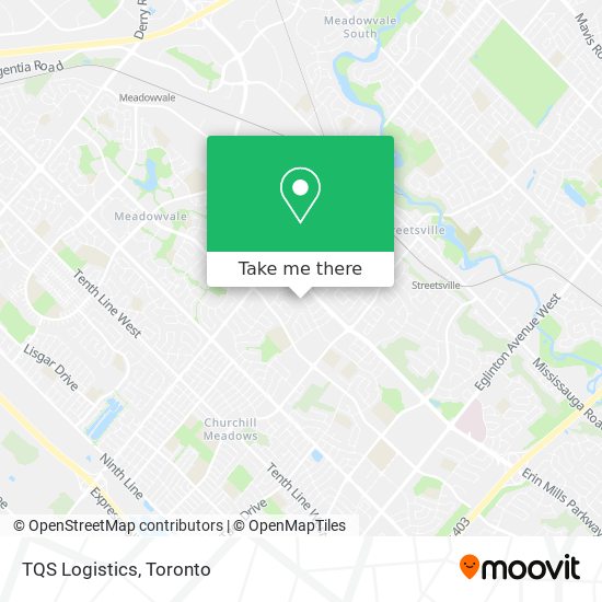 TQS Logistics map