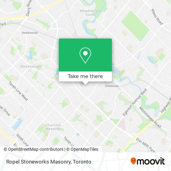 Ropel Stoneworks Masonry map