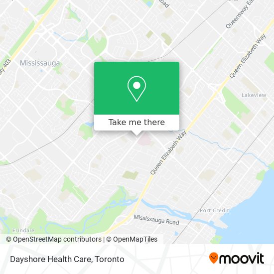 Dayshore Health Care map