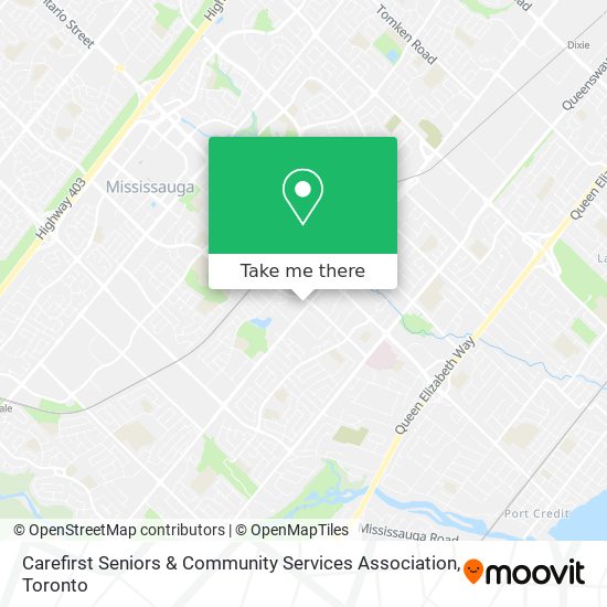 Carefirst Seniors & Community Services Association map