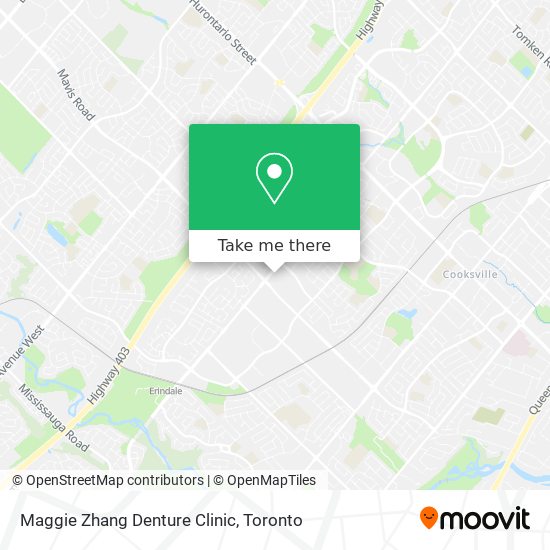 Maggie Zhang Denture Clinic map