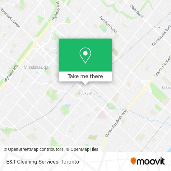 E&T Cleaning Services map