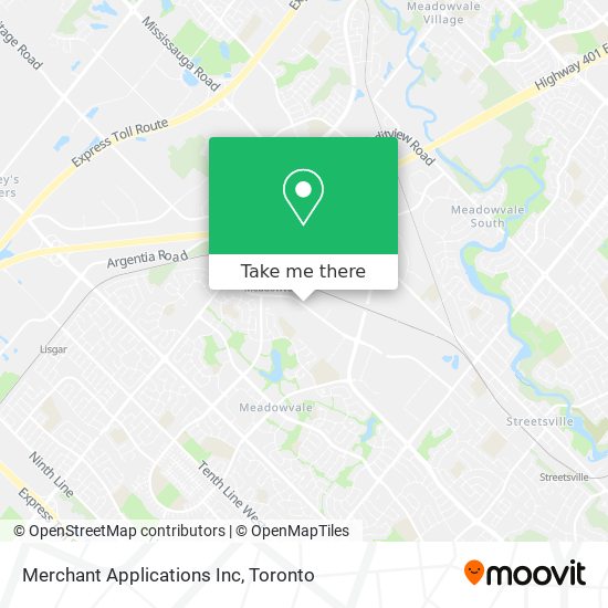 Merchant Applications Inc map