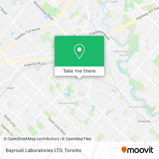 Bayrouti Laboratories LTD map