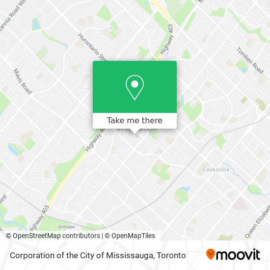 Corporation of the City of Mississauga plan