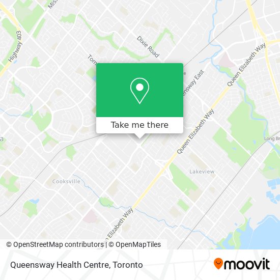 Queensway Health Centre map