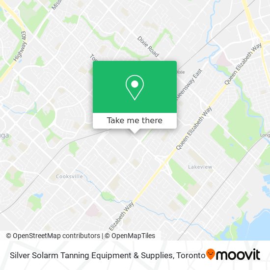 Silver Solarm Tanning Equipment & Supplies map