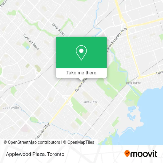 Applewood Plaza map