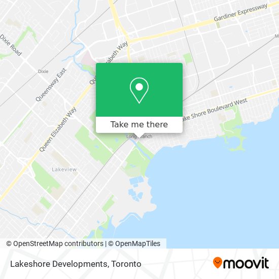 Lakeshore Developments map