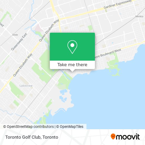 Toronto Golf Club map
