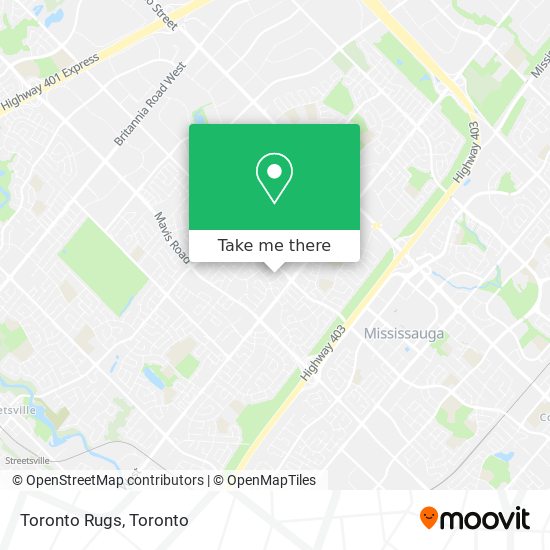 Toronto Rugs plan