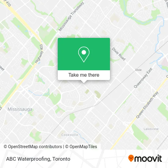 ABC Waterproofing map