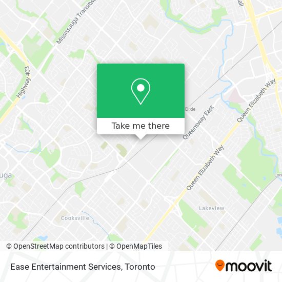 Ease Entertainment Services map