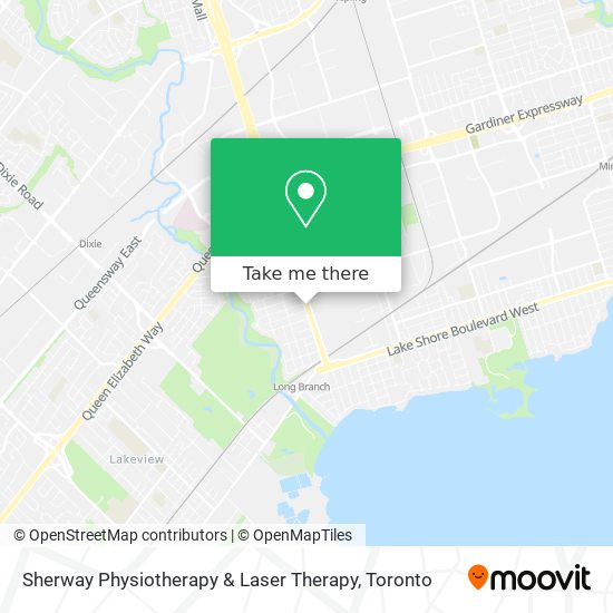 Sherway Physiotherapy & Laser Therapy plan