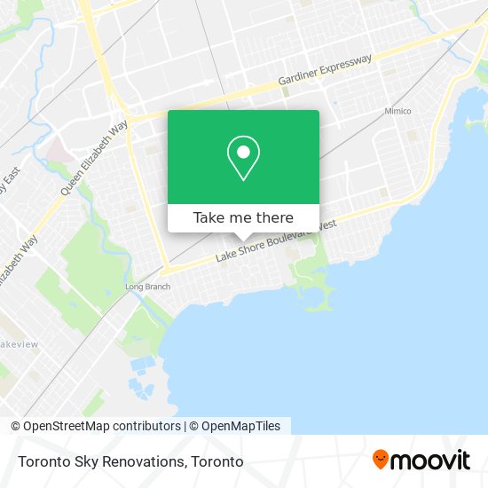 Toronto Sky Renovations plan