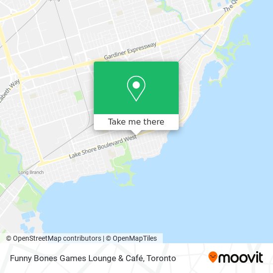 Funny Bones Games Lounge & Café map