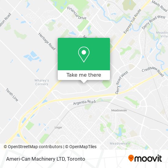 Ameri-Can Machinery LTD map