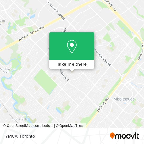 YMCA map