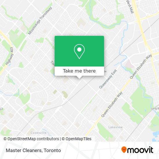 Master Cleaners map