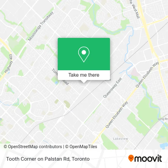 Tooth Corner on Palstan Rd map