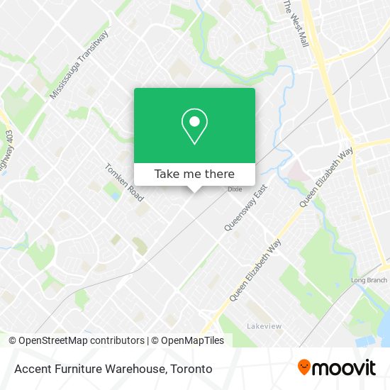 Accent Furniture Warehouse map