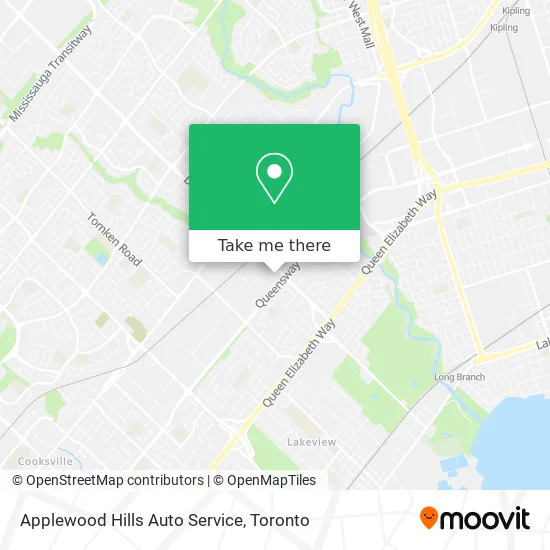 Applewood Hills Auto Service map