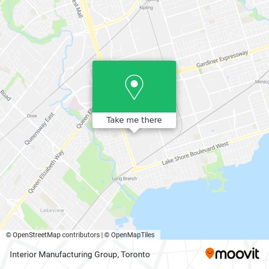 Interior Manufacturing Group map