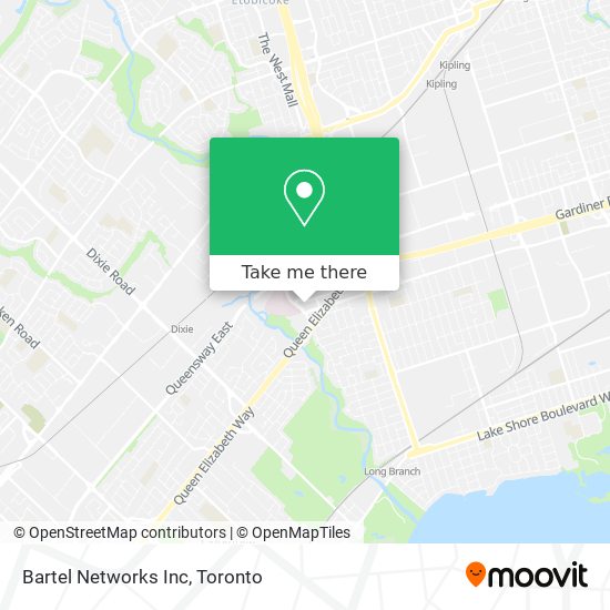 Bartel Networks Inc map