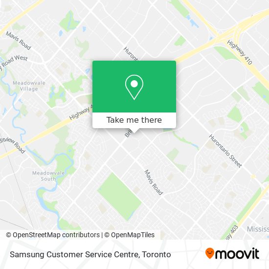 Samsung Customer Service Centre plan