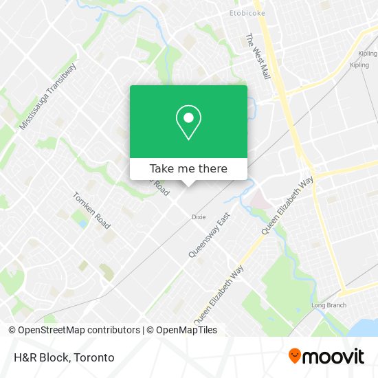 H&R Block map