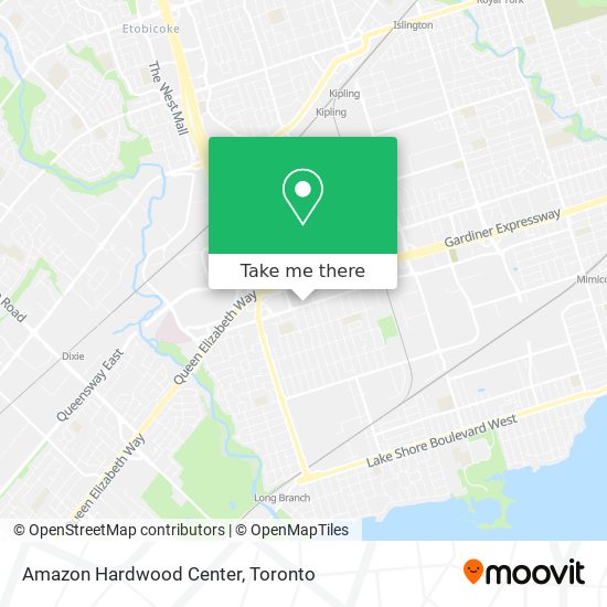 Amazon Hardwood Center map